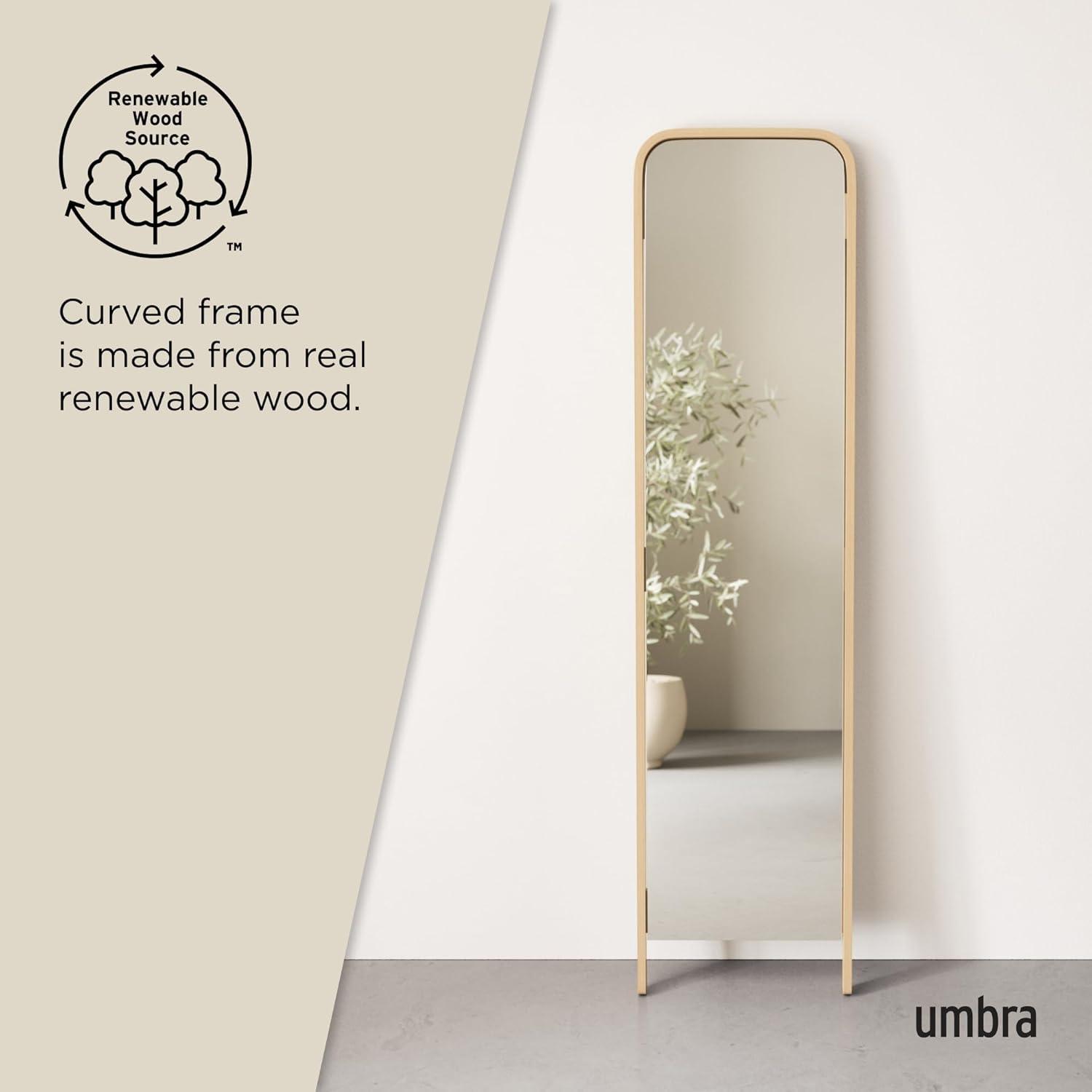 image:imageUmbra Bellwood FloorLength Leaning MirrorNatural