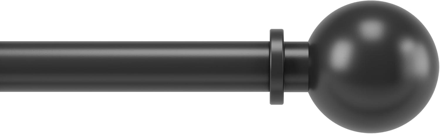image:imageUmbra Bolas Double Curtain Rod NickelBlack