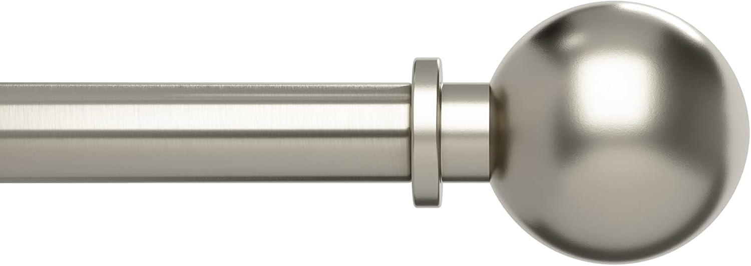 image:imageUmbra Bolas Double Curtain Rod NickelNickel