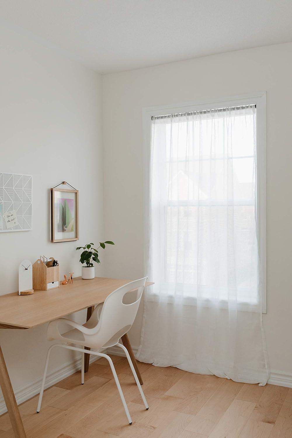 image:imageUmbra Chroma Tension Rod for Window Adjustable 54 to 90 BlackBlack
