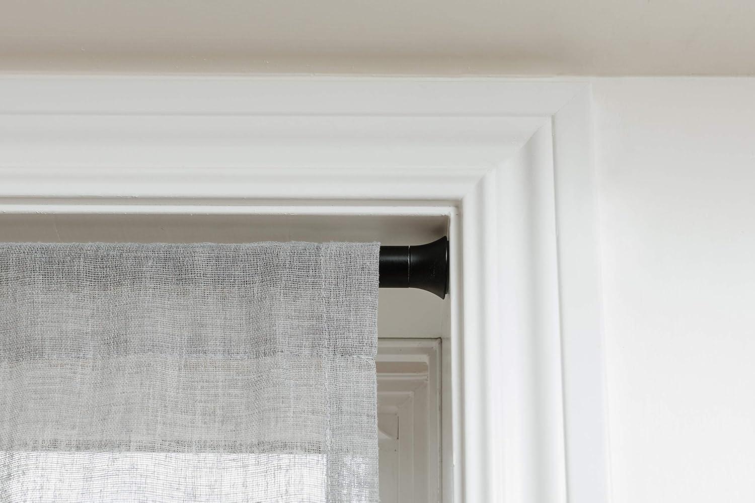 image:imageUmbra Chroma Tension Rod for Window Adjustable 54 to 90 BlackBlack
