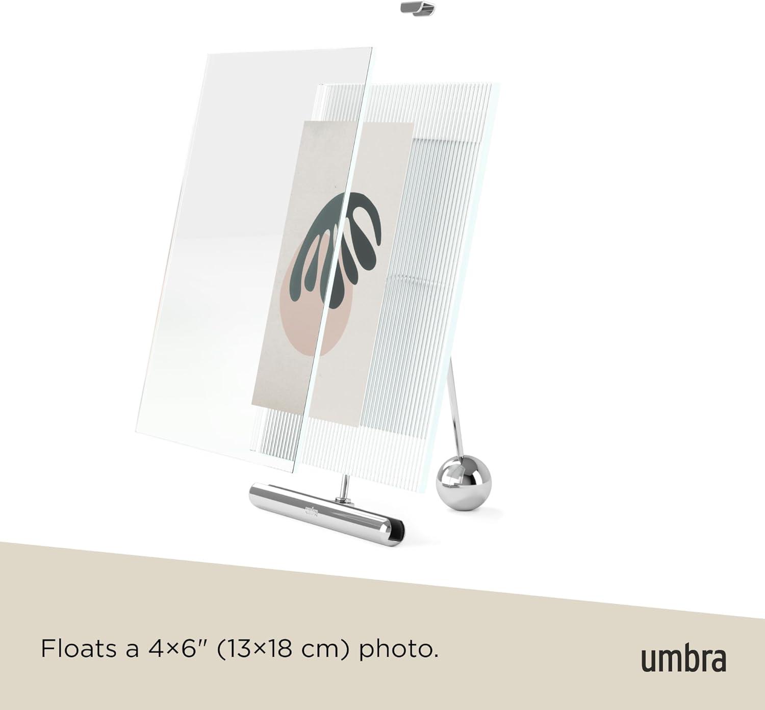 image:imageUmbra Chrome Glass Photo Frame 10 x 1513 x 18 cm