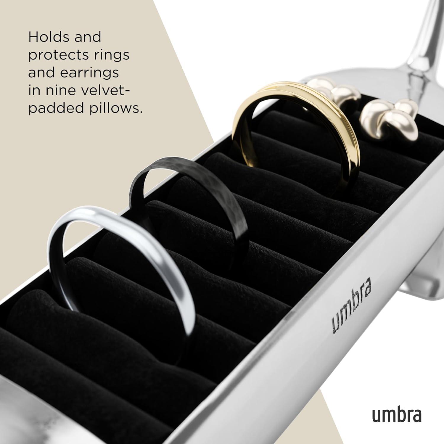 image:imageUmbra Dachsie Ring Holder Gift for Weiner Dog Dachshund Doxie Lover Jewelry Storage BrassChrome