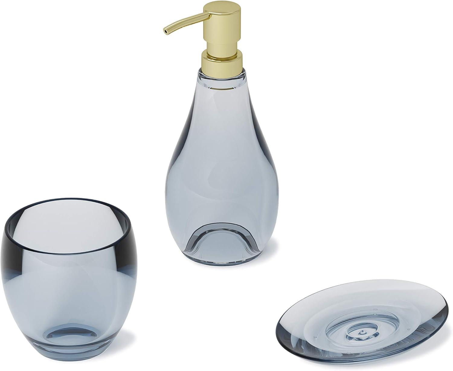 image:imageUmbra Droplet Soap Pump ClearDenim
