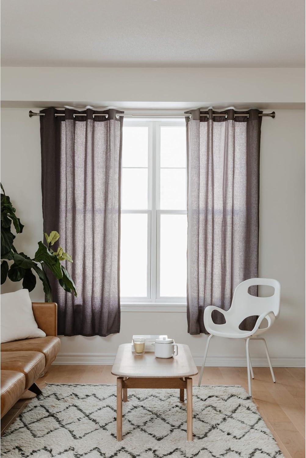 image:imageUmbra Ella 1Inch Drapery Rod for Window 3672 Inches
