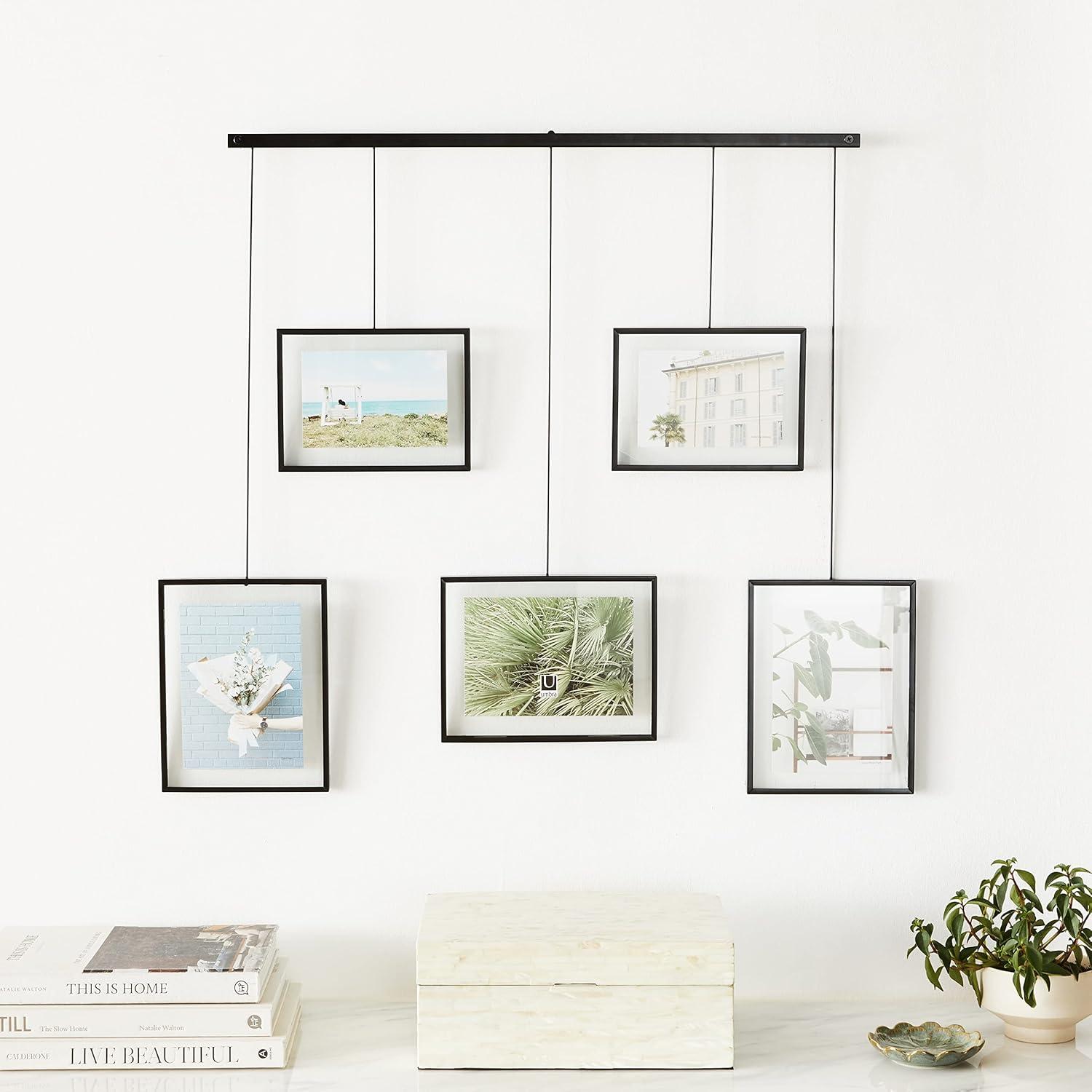 image:imageUmbra Exhibit Wall Frame with Metal Rod for HangingRimless DesignSuitable for Living Room