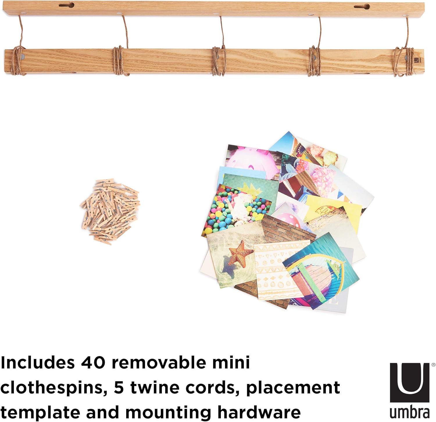 image:imageUmbra Hangit Photo Collage Fame DIY Picture Hangers Collage Picture Frames for Wall 26x30 WhiteNatural