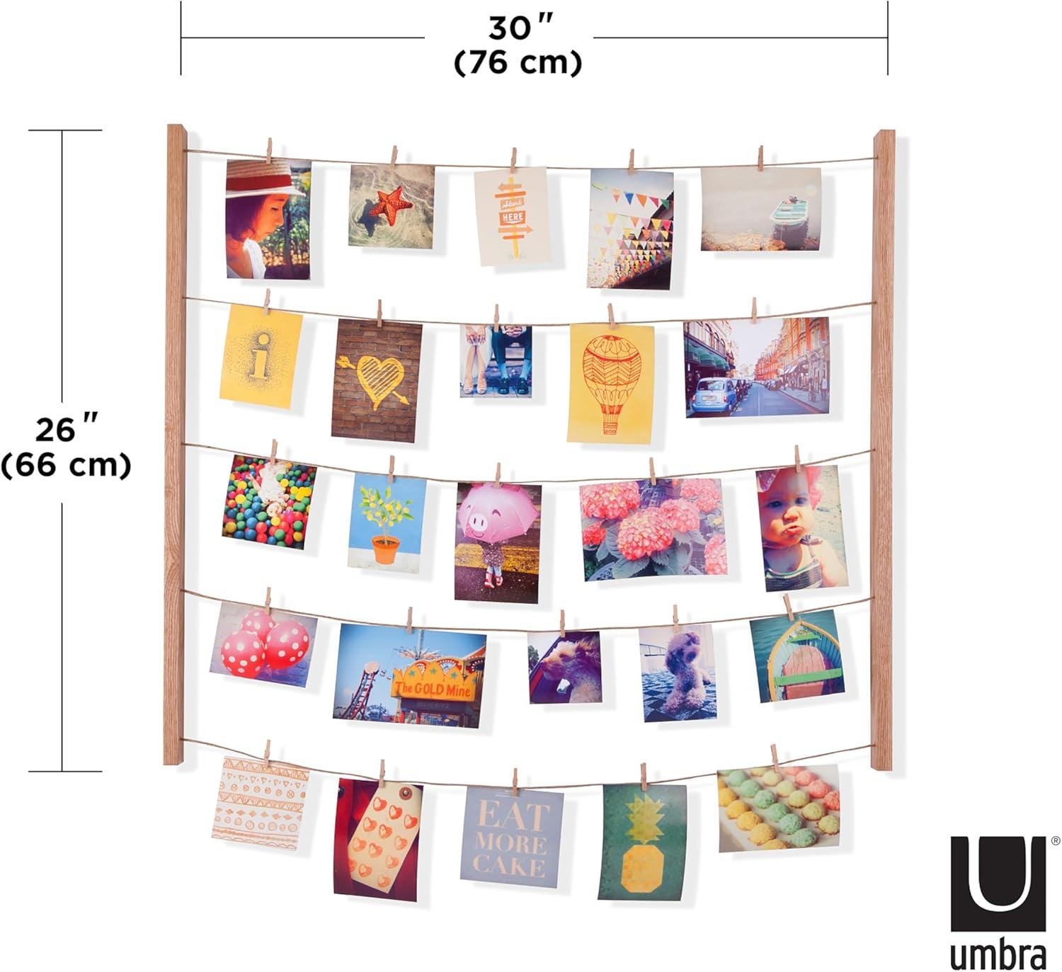 image:imageUmbra Hangit Photo Collage Fame DIY Picture Hangers Collage Picture Frames for Wall 26x30 WhiteNatural