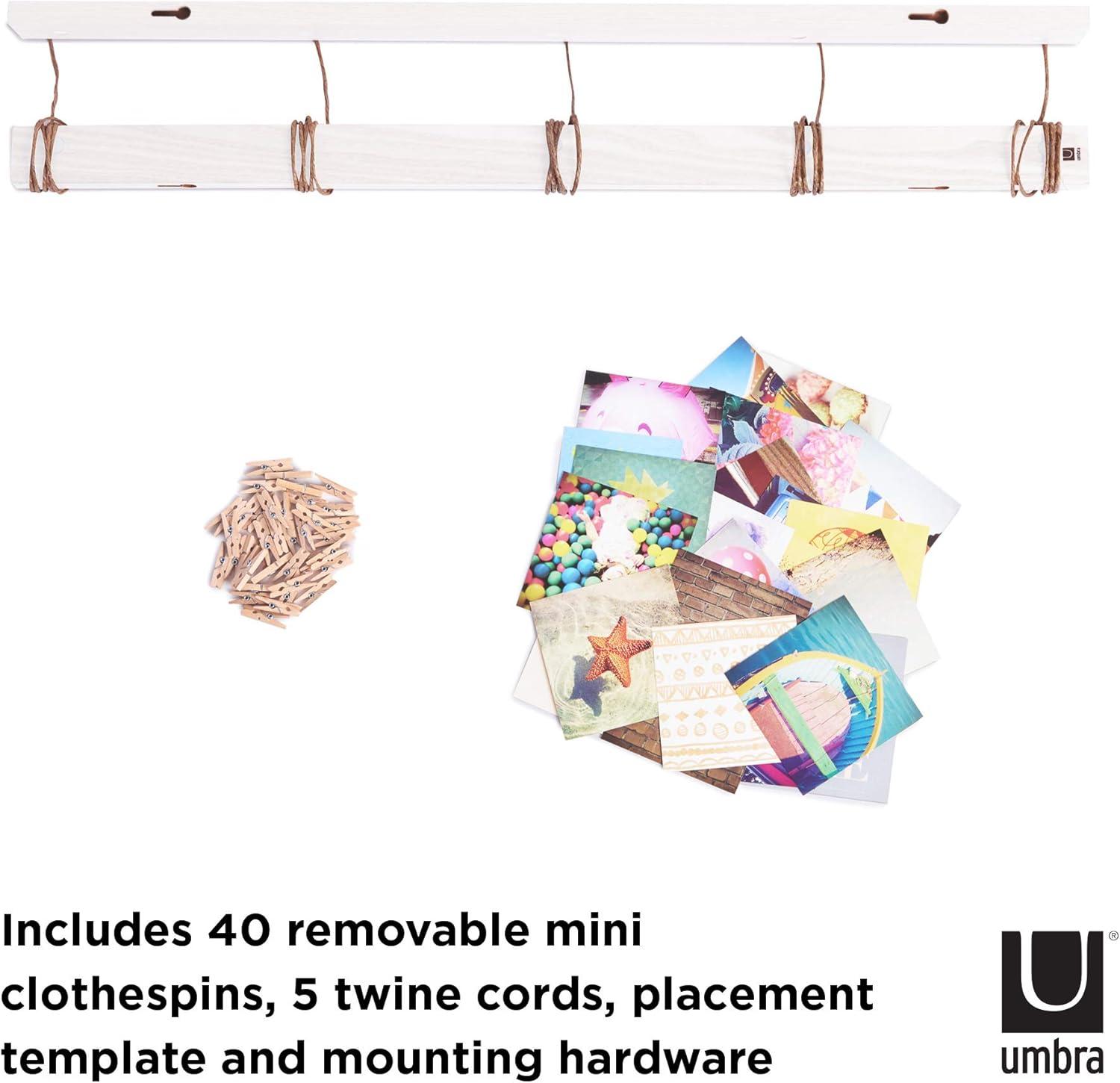 image:imageUmbra Hangit Photo Collage Fame DIY Picture Hangers Collage Picture Frames for Wall 26x30 WhiteWhite