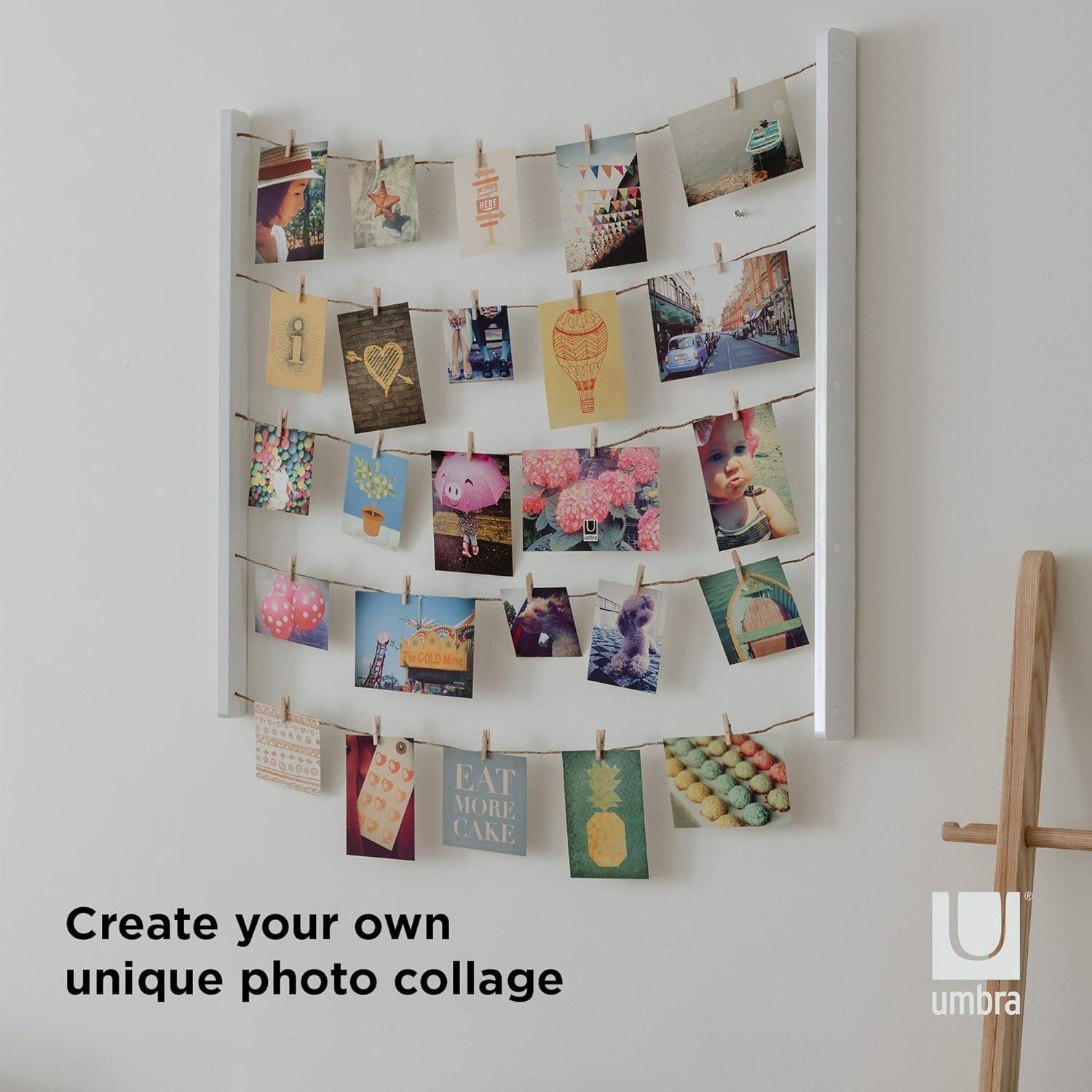 image:imageUmbra Hangit Photo Collage Fame DIY Picture Hangers Collage Picture Frames for Wall 26x30 WhiteWhite