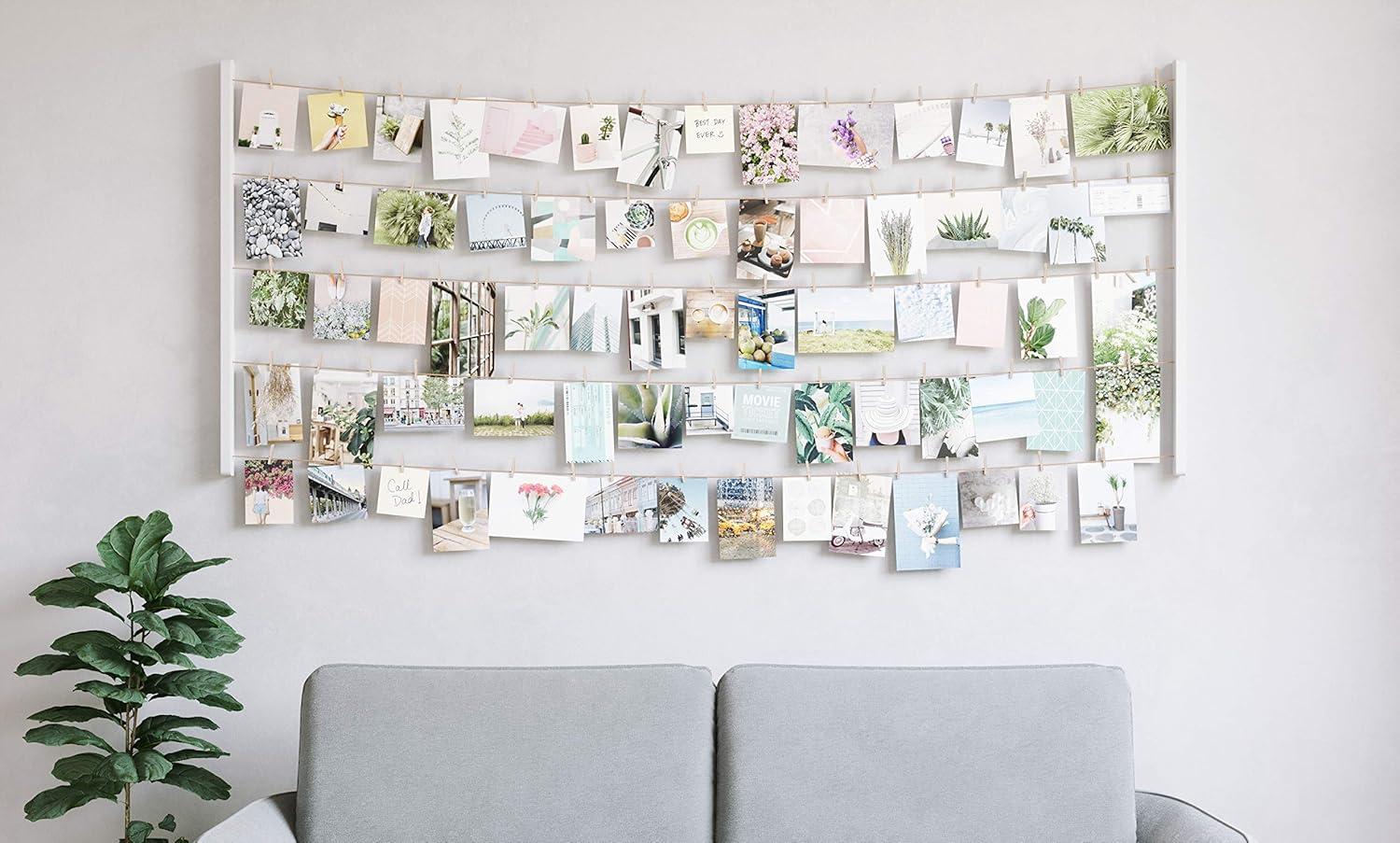 image:imageUmbra Hangit Photo Collage Fame DIY Picture Hangers Collage Picture Frames for Wall 26x30 WhiteWhite