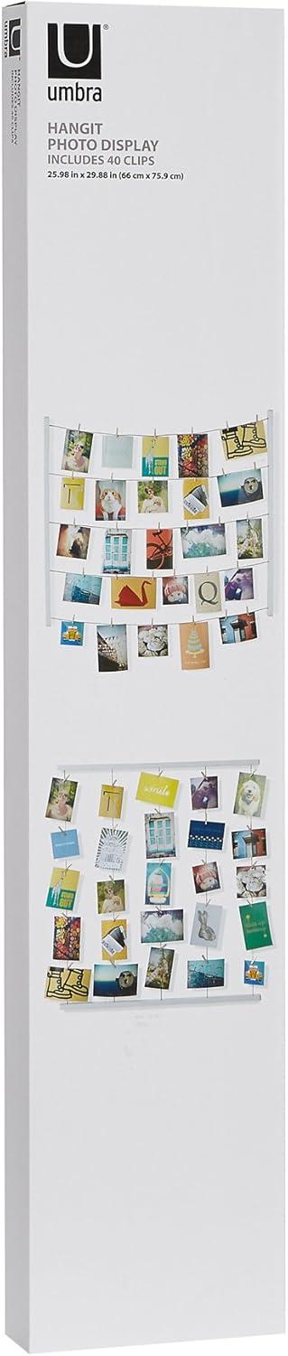 image:imageUmbra Hangit Photo Collage Fame DIY Picture Hangers Collage Picture Frames for Wall 26x30 WhiteWhite