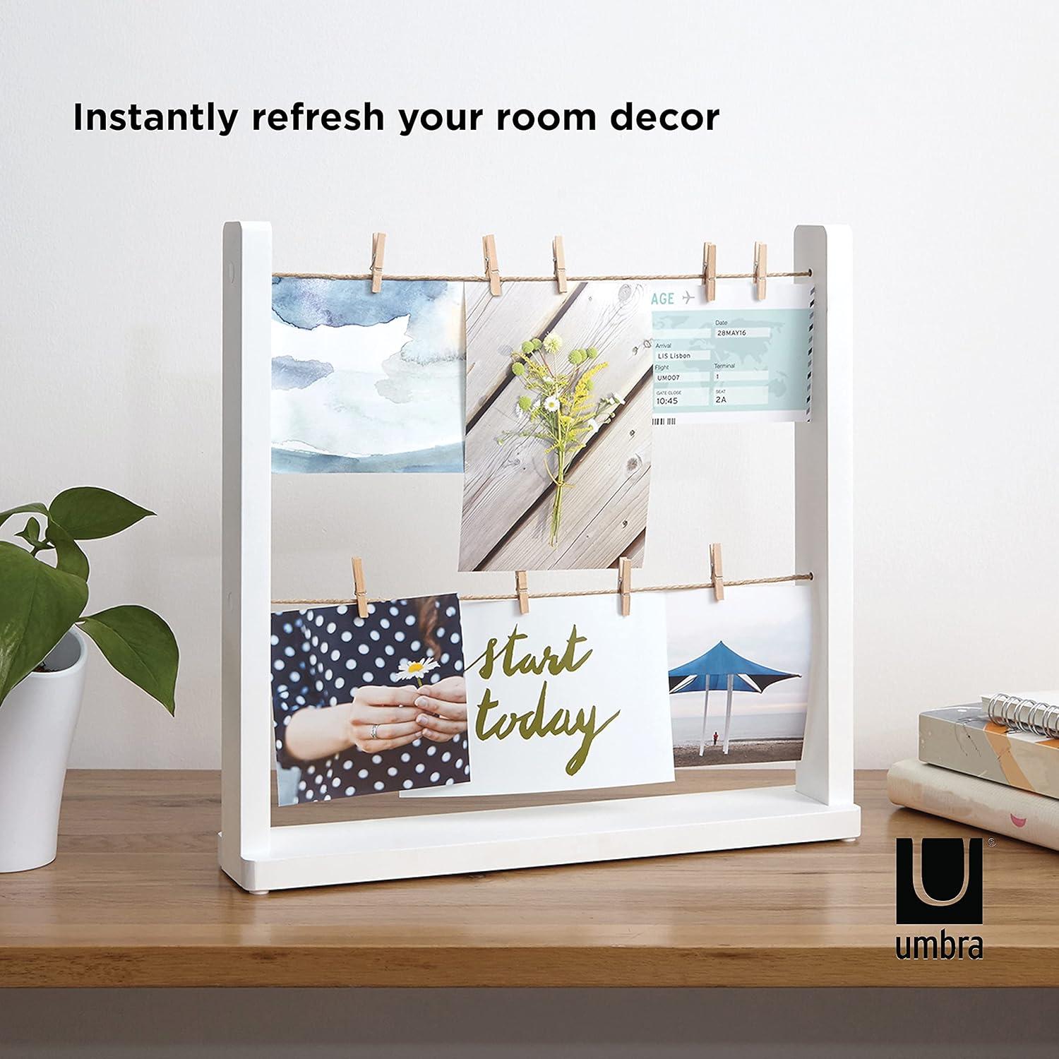 image:imageUmbra Hangit Photo Collage Fame DIY Picture Hangers Collage Picture Frames for Wall 26x30 WhiteWhite
