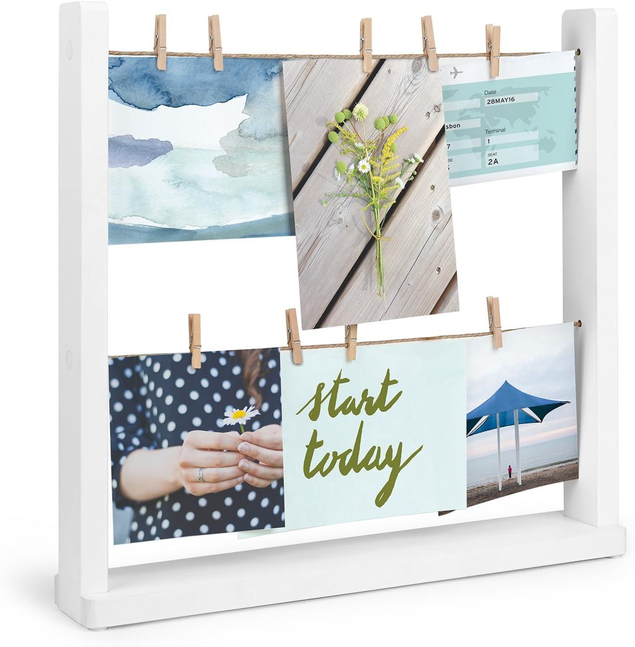 image:imageUmbra Hangit Photo Collage Fame DIY Picture Hangers Collage Picture Frames for Wall 26x30 WhiteWhite