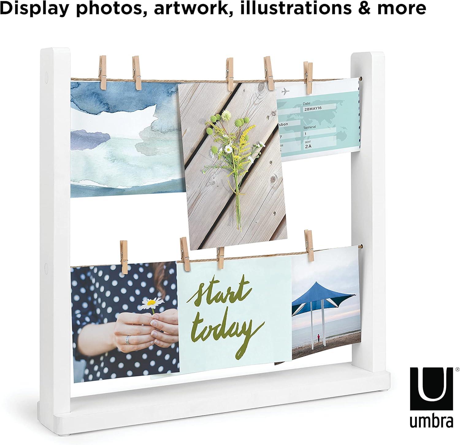 image:imageUmbra Hangit Photo Collage Fame DIY Picture Hangers Collage Picture Frames for Wall 26x30 WhiteWhite