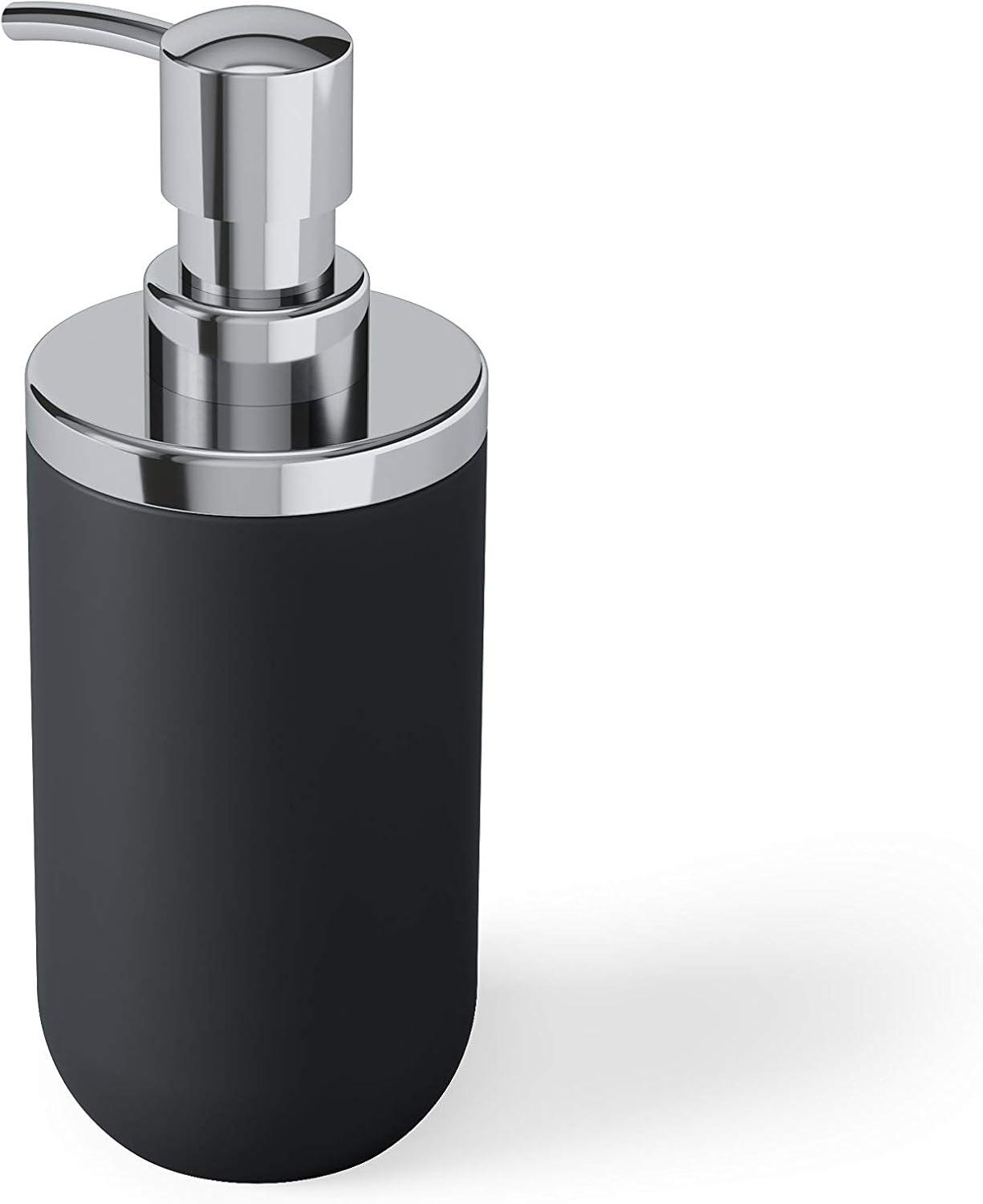 image:imageUmbra Junip Modern Resin Soap Pump ChromeBlack Pack of 2