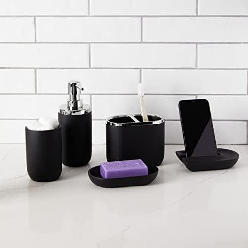 image:imageUmbra Junip Modern Resin Soap Pump ChromeBlack Pack of 2