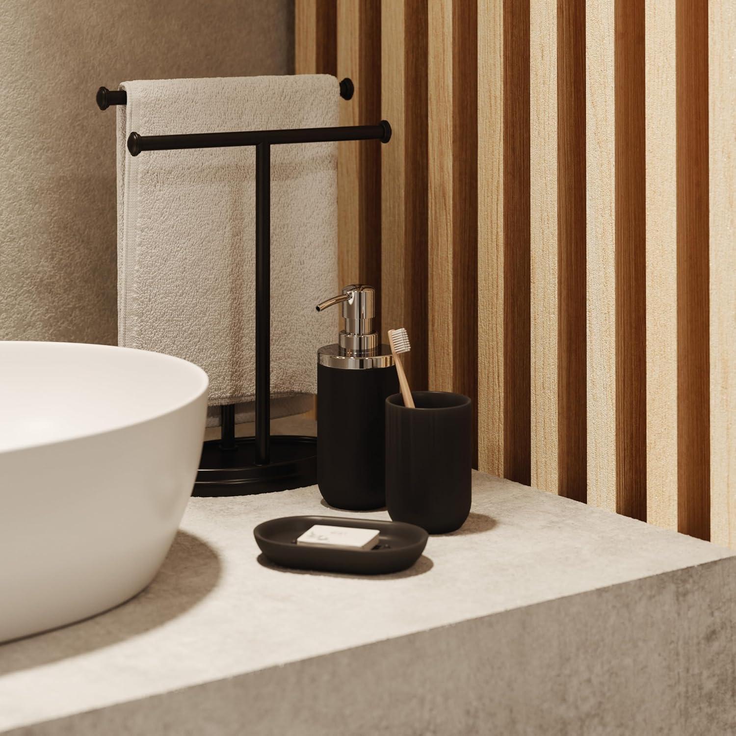 image:imageUmbra Junip Soap Pump Dispenser BlackChromeTumbler