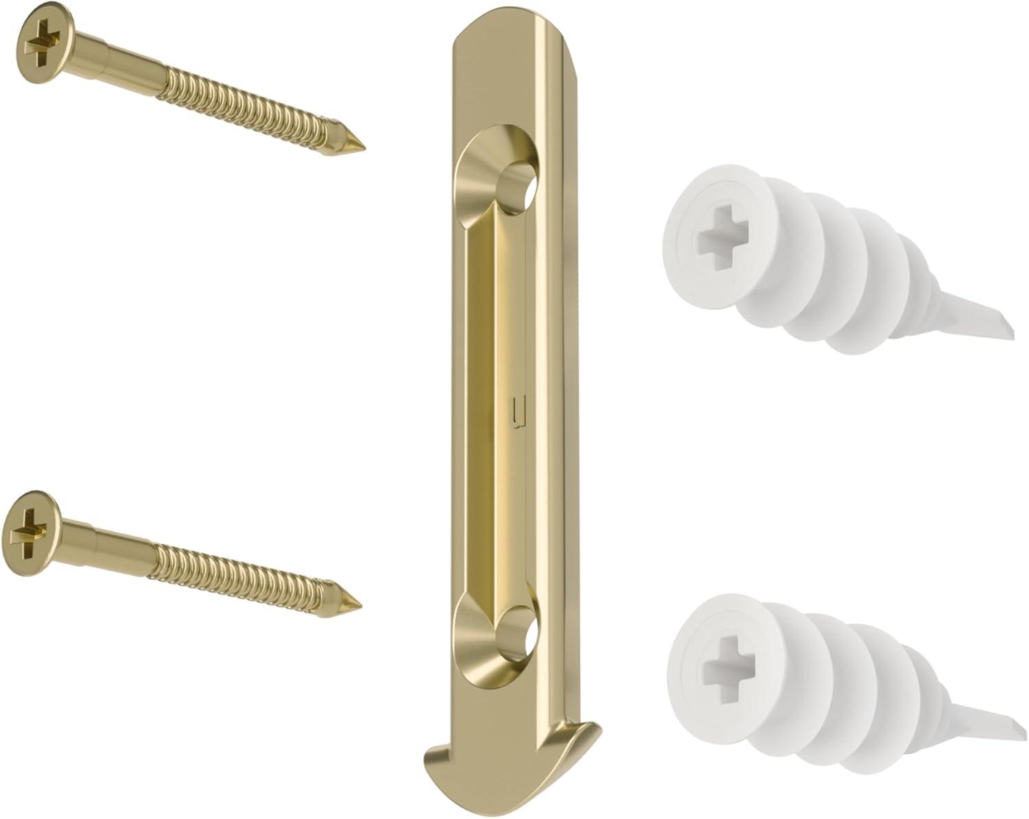 image:imageUmbra Loop 1Inch Diameter Curtain Rod 42 to 120Inch EcoFriendly NickelGold