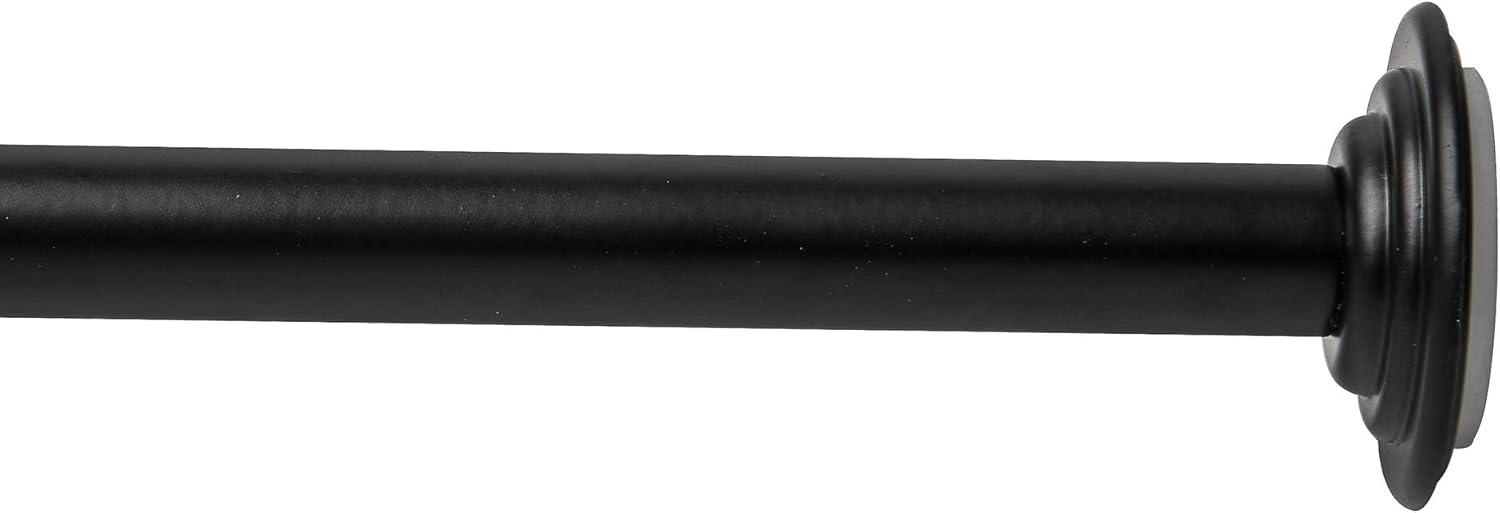 image:imageUmbra Nickel Coretto 12Inch Tension Drapery Rod for Window 36 to 54Inch 244773410REMBlack