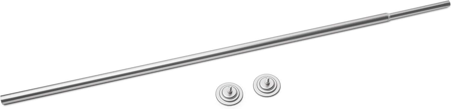 image:imageUmbra Nickel Coretto 12Inch Tension Drapery Rod for Window 36 to 54Inch 244773410REMNickel