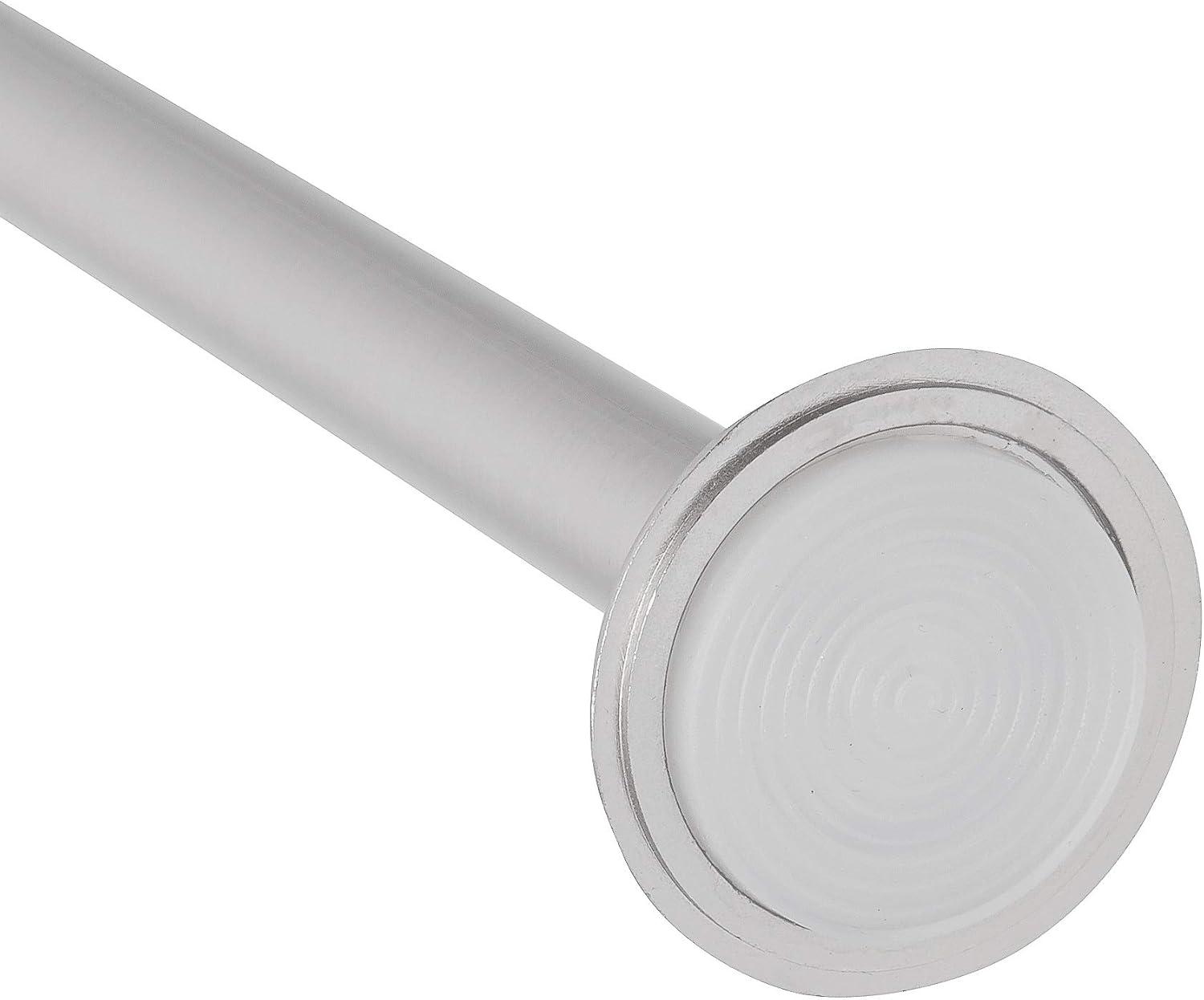 image:imageUmbra Nickel Coretto 12Inch Tension Drapery Rod for Window 36 to 54Inch 244773410REMNickel