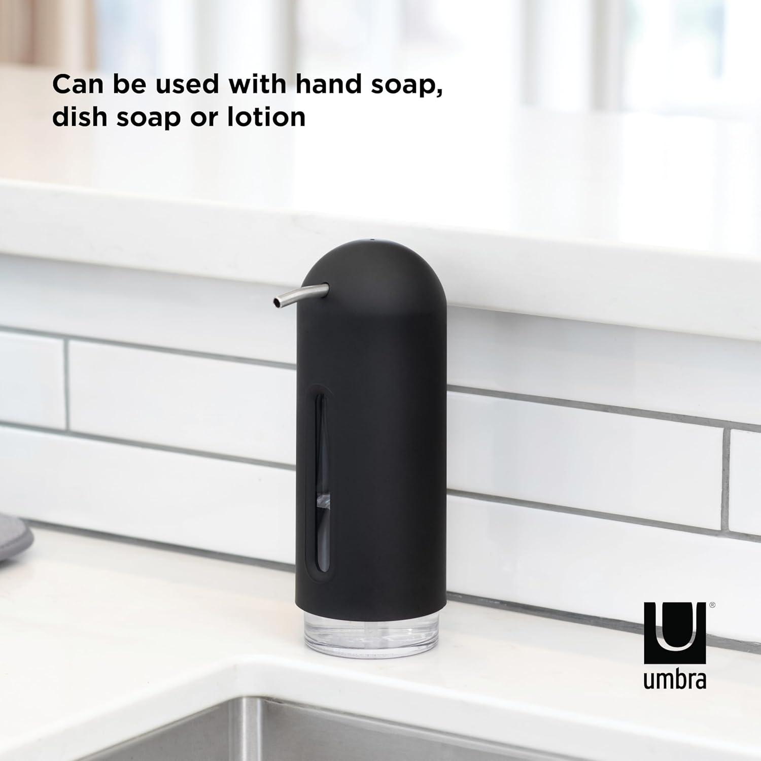 image:imageUmbra Penguin Pump Kitchen Soap Dispenser12 oz 355 ml BlackBlack