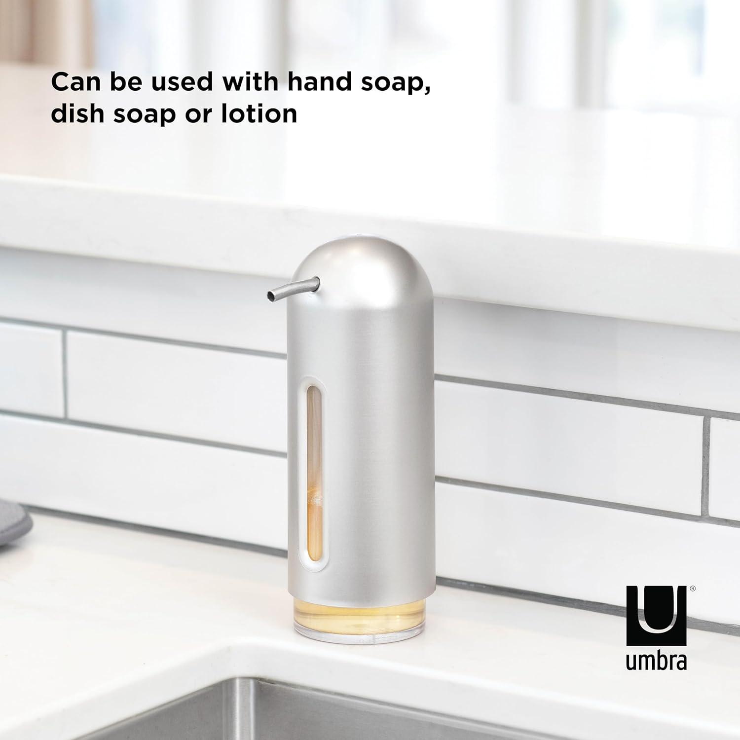 image:imageUmbra Penguin Pump Kitchen Soap Dispenser12 oz 355 ml BlackNickel
