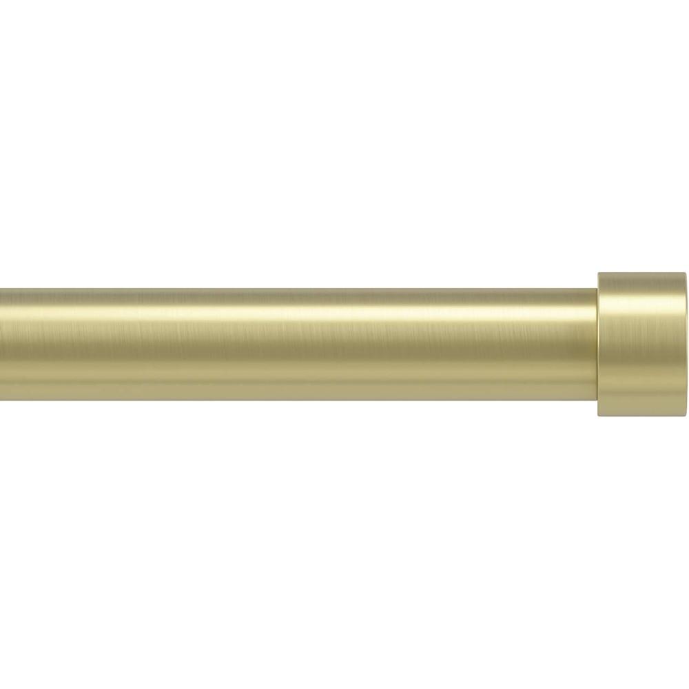image:imageUmbra Cappa Curtain Rod Includes 2 Matching Finials Brackets amp Hardware 36 to 66Inches GoldGold