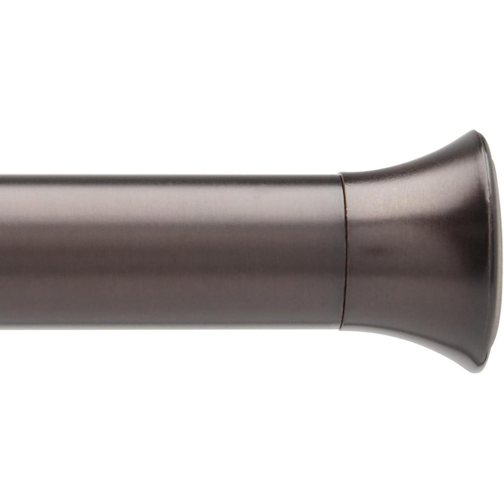 image:imageUmbra Chroma Tension Rod for Window Adjustable 54 to 90 BlackAuburn Bronze