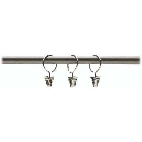 image:imageUmbra Clip 1Inch Drapery Ring Set of 10 NickelNickel