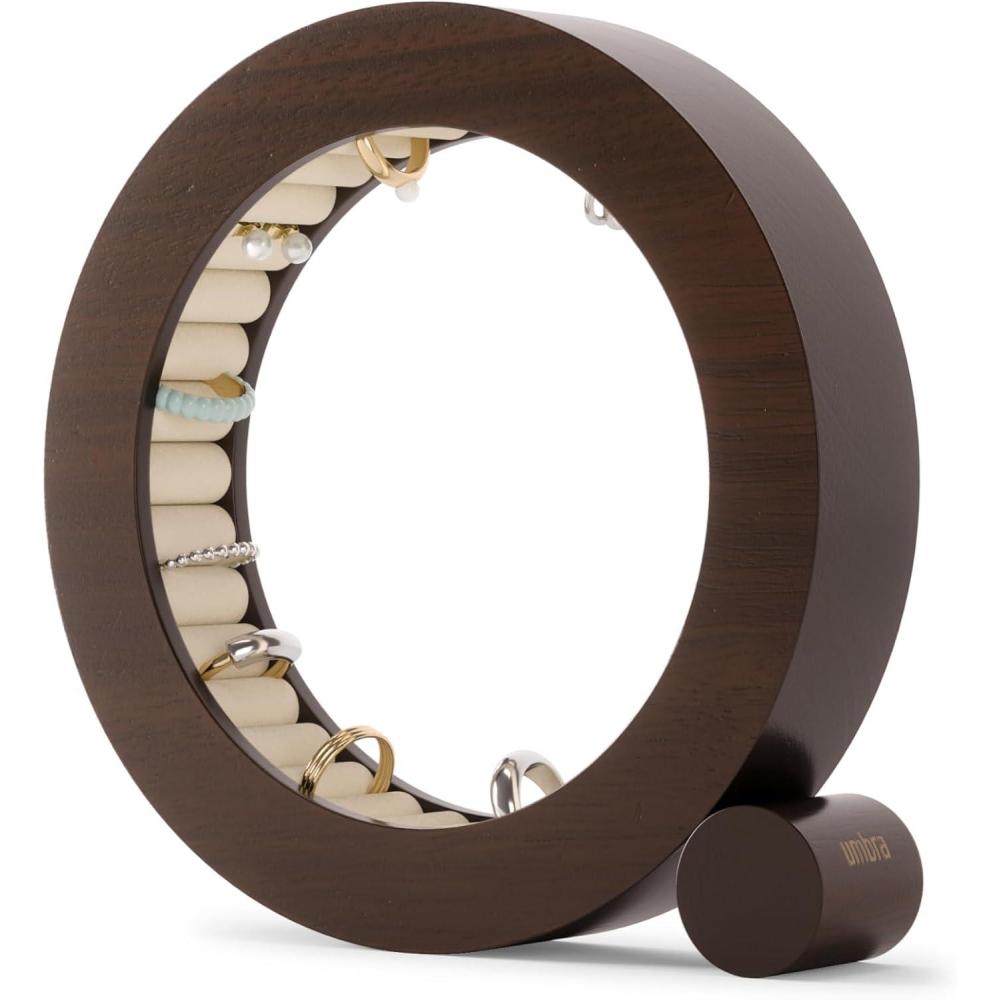 image:imageUmbra FERRIS RING HOLDER CHROMEWalnut