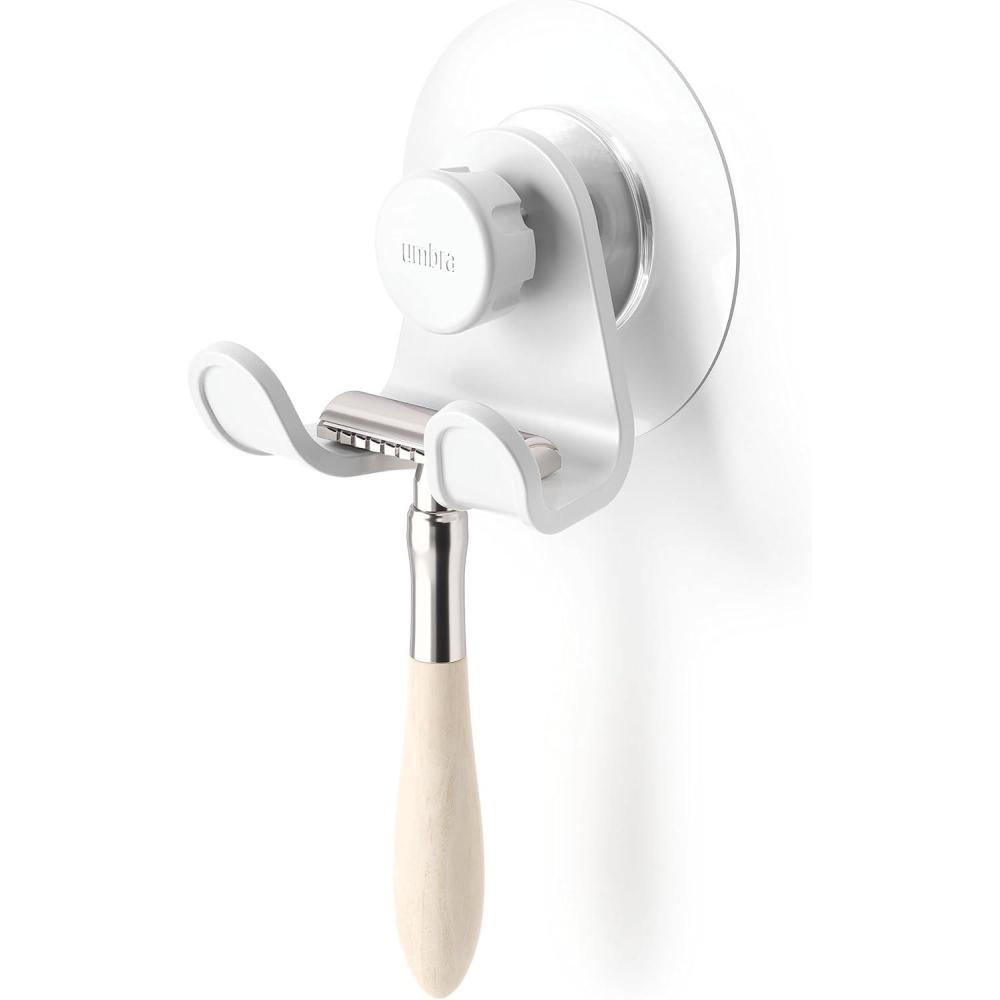 image:imageUmbra Flex Adhesive Soap Dish for Bathroom or Kitchen Use in Shower Tub or Sink Area WhiteHook