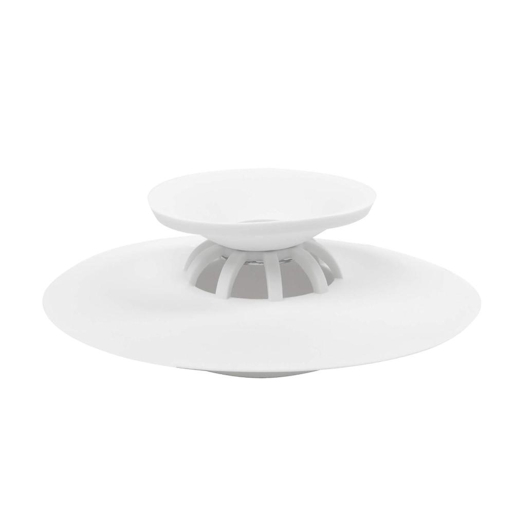 image:imageUmbra Flex Drain StopHair Catcher BlackWhite