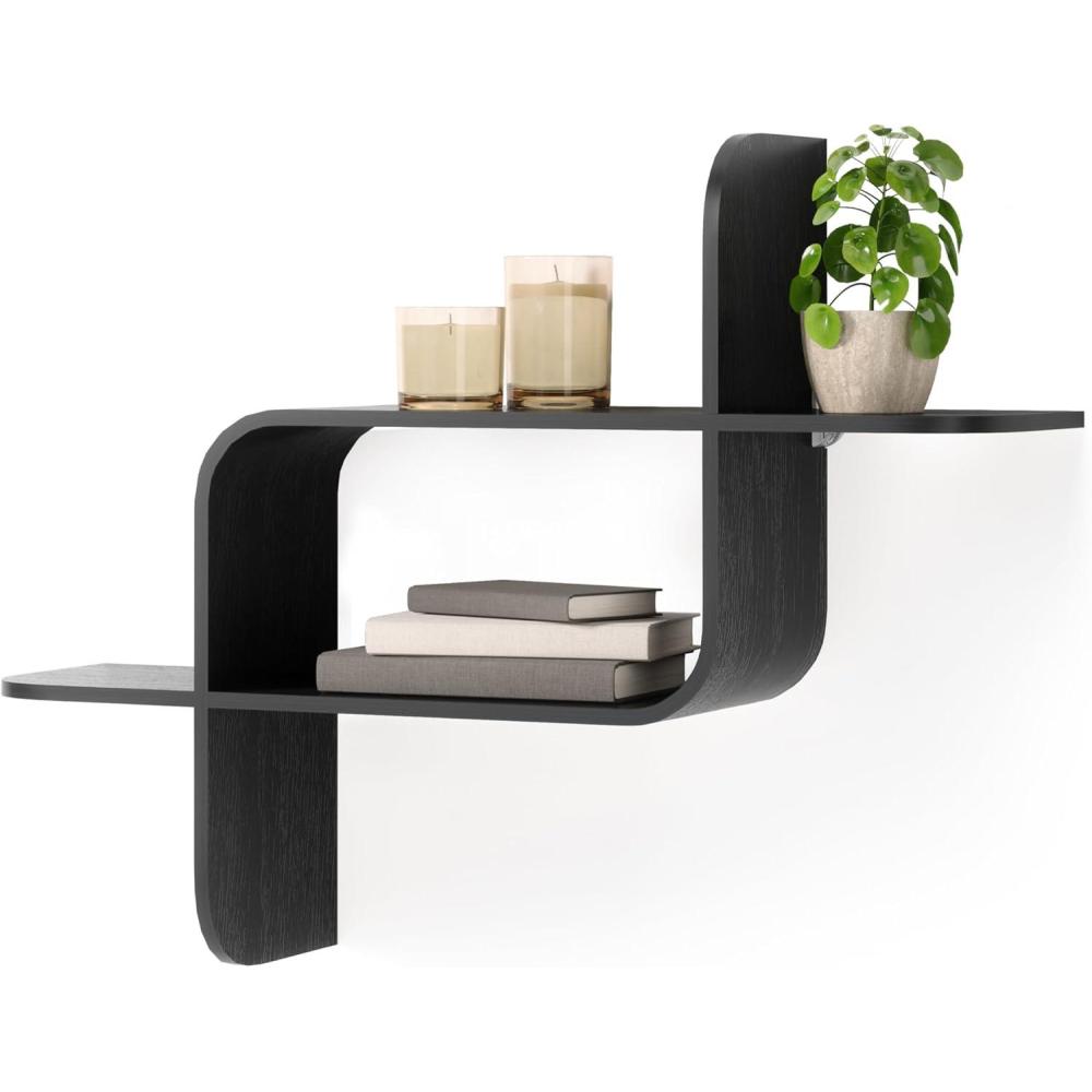 image:imageUmbra Montage Wall Shelf BlackBlack