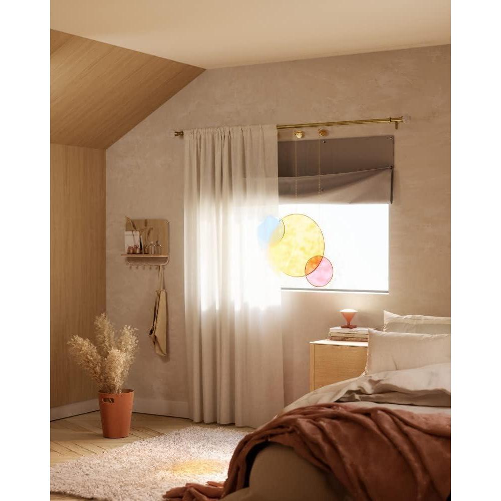 image:imageUmbra Sheera Panel 84 Set of 2 White