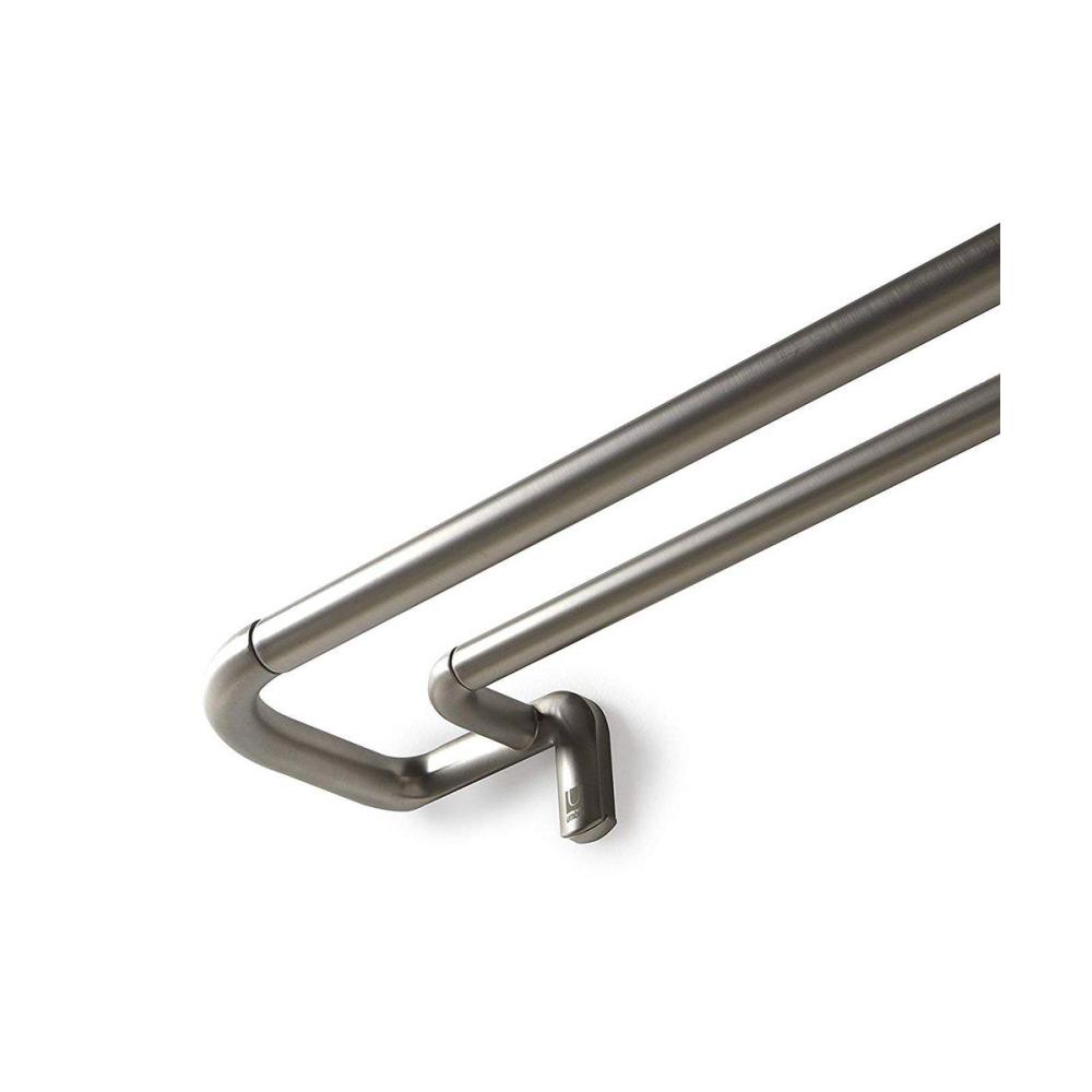 image:imageUmbra Twilight Double Blackout Curtain Rod 88144 Inch MatteNickel