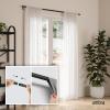 Umbra 1022629-411 Zen Curtain Rod, Nickel(Black)