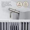 Umbra 1022629-411 Zen Curtain Rod, Nickel(Nickel)