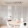 Umbra Anywhere Expandable Curtain Rod and Room Divider, White(White)