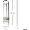 Umbra Bellwood Floor-Length Leaning Mirror(Black)