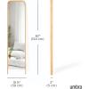 Umbra Bellwood Floor-Length Leaning Mirror(Natural)