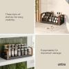 Umbra Bellwood Three-Tier Spice Shelf, Natural/White(Black/Walnut)
