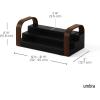 Umbra Bellwood Three-Tier Spice Shelf, Natural/White(Black/Walnut)