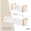 Umbra Bellwood Three-Tier Spice Shelf, Natural/White(Natural/White)
