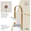 Umbra Bellwood Toilet Paper Stand Holder with Reserve Storage Compartment for 3 Rolls