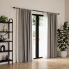 Umbra Bolas Double Curtain Rod, Nickel(Black)