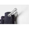 Umbra Cappa, 1-1/4” Front and ¾” Back Double Drapery Rod for Windows – 72 to 144” Double Drapery Rod, Nickel(36 to 72-Inches)