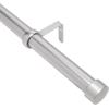 Umbra Cappa Adjustable Curtain Rod, Heavy Duty 1-1/4 Inch Diameter, 72 to 144 Inches, Nickel