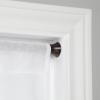 Umbra Chroma Tension Rod for Window, Adjustable 54″ to 90″, Black(Auburn Bronze)